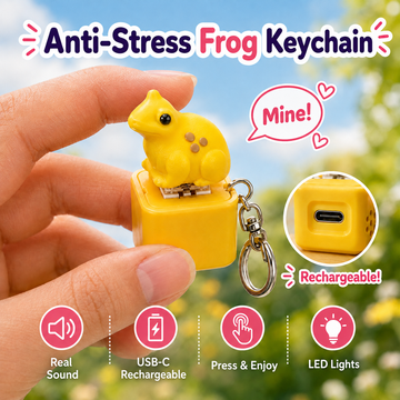 Golden Bullfrog Button [Rechargeable Model] / 1